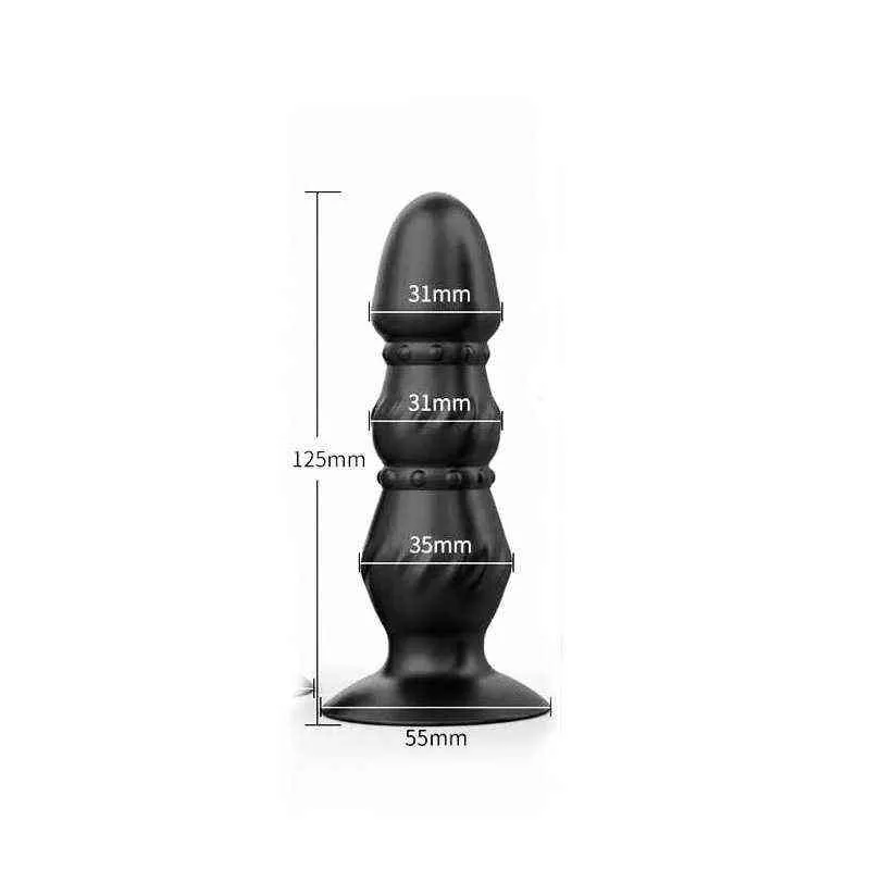 Vibratori Anale NXY Plug Vibratore Maschio Prostata Massaggiatore ButtPlug Giocattoli Sessuali Per Uomini Ventosa Dildo Donne Mast Butt_voghion.com
