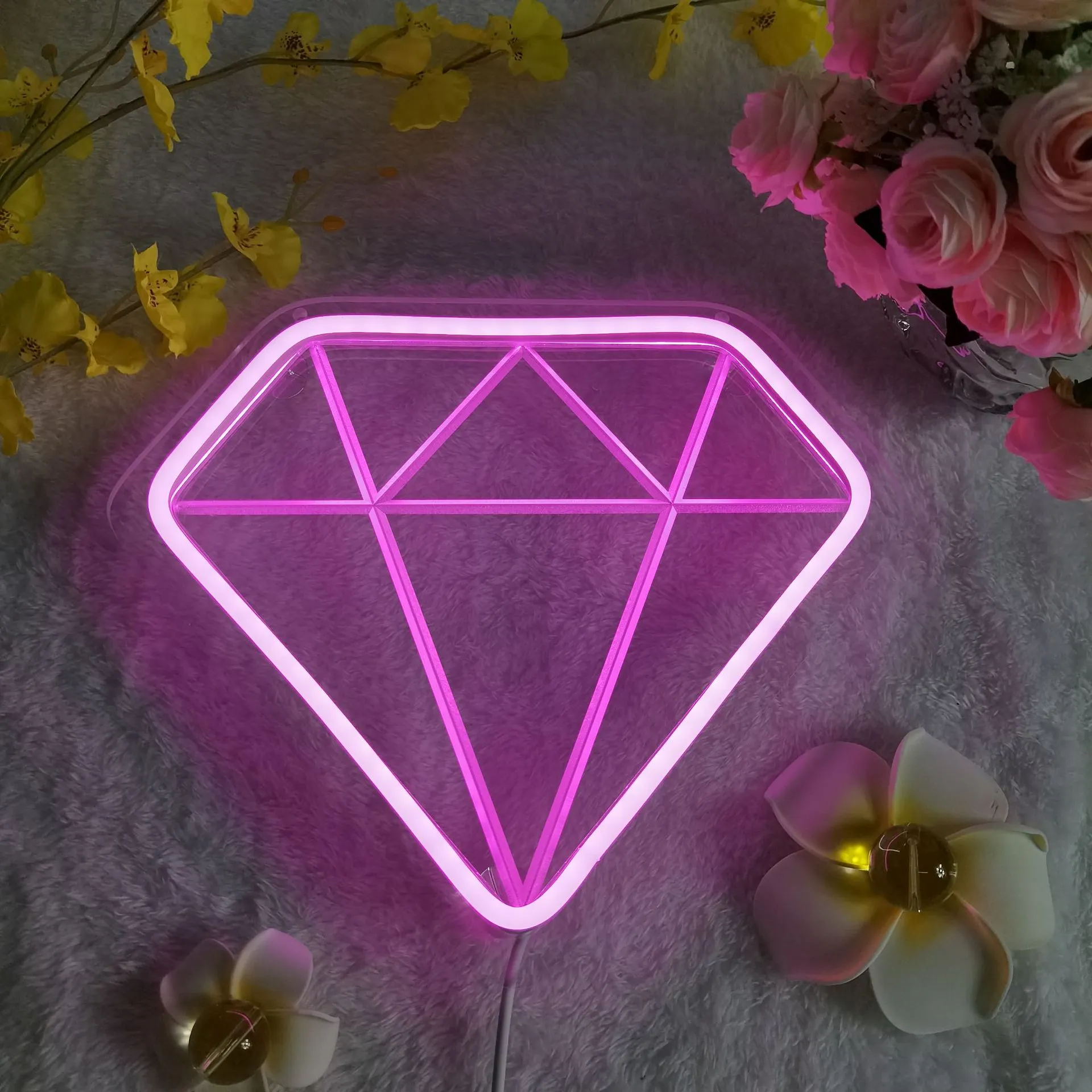 Led-neonbord, dimbaar neonbord voor slaapkamer, led-lichtborden met USB- aansluiting, mooie verlichting, wanddecoratie voor verjaardag, feest, bruiloft, woonkamer, huis (Book liefhebber