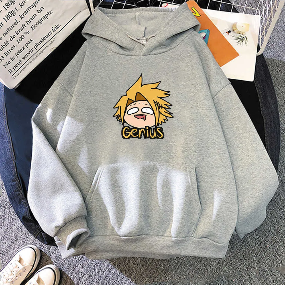 Anime My Hero Academia Hoodies Men Funny Japan Cartoon Ahokao
