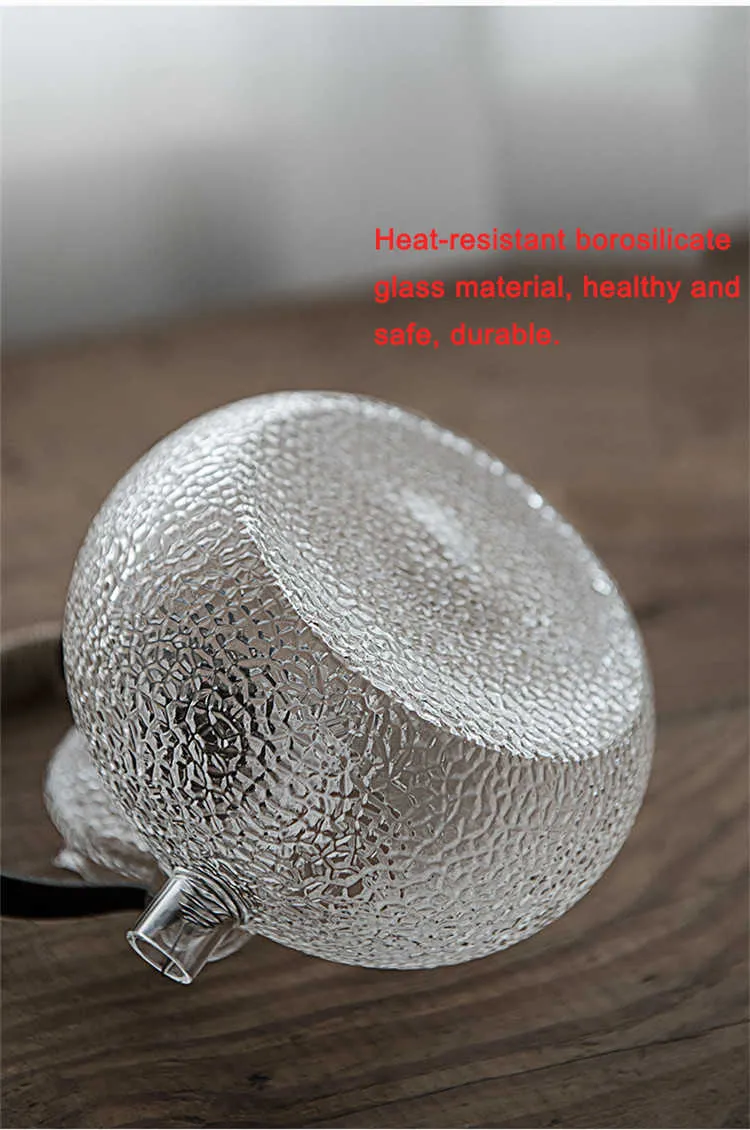 Hammer Beam Glass Teavana Teapot With Infusers High Temperature Kettle Electric Ceramic Stove