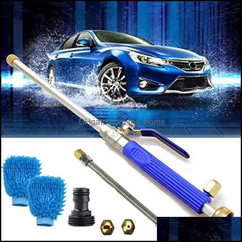 Garden High Pressure Washer Water Gun Power Spray Nozzle Hose With Nylon Household Supply Watering Equipments