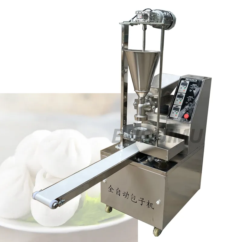 Multifunction Automatic Baozi Siomai Making Machine Momo Bread Molding Maker Steamed Xiaolong Bao Bun Manufacturer 110V