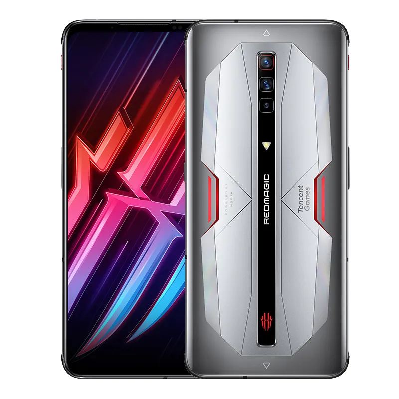 Original Nubia Red Magic 6 Pro 5g Mobiltelefon Gaming 16GB RAM 256GB ROM SNAPDAGON 888 64MP Android 6.8 "Amoled Full Screen Fingerprint ID 4500MAH Smart Cellphone