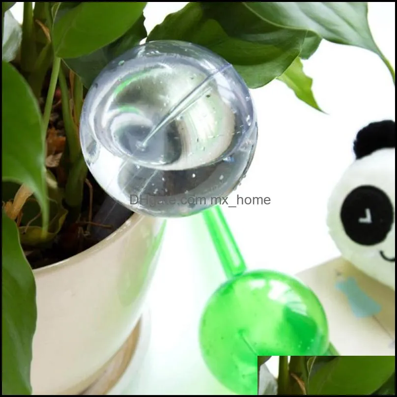 散水パティオ、芝生のガーデン家庭用庭の加水装置の装備の模造ガラスのプラスチックボールのマチックデバイスの植木鉢ガーデニング用品ドロップデドロ