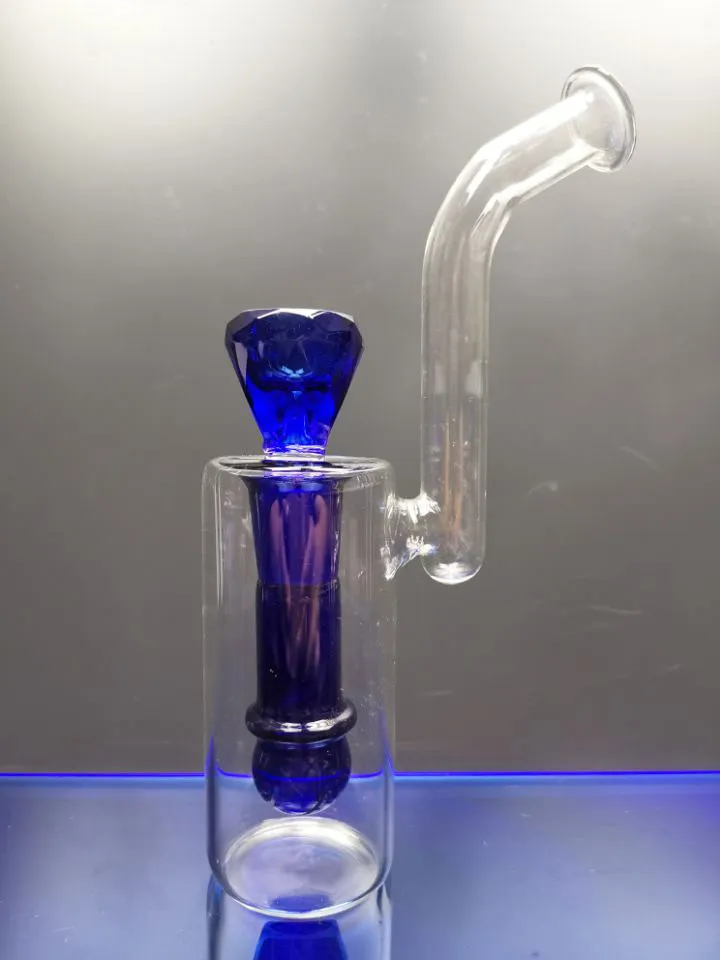 Bong in vetro per narghilè in vetro pyrex per tubi dell'acqua con giunto 18,8 mm femmina mo_shop