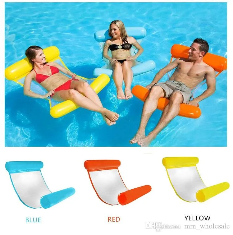 Hot sale Outdoor air mattress portable water Floating inflatable sofa recliner mattress inflatable pool bed