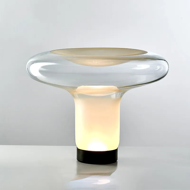 Nouveau Lampe de Table Led nordique design verre Simple lampes de bureau pour salon chambre étude créative à côté des lampes