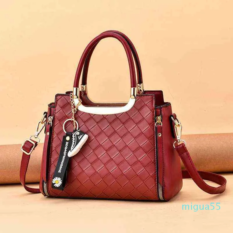 어깨 가방 Bolso de mediana Edad 파라 마드르 y Madre Regalo el da la Mensajero Bolsa Grande Sencilla Moda