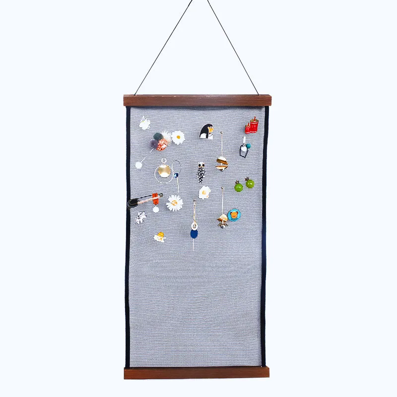 30 * 60 cm Parete Orecchino Staffa Espositore Appeso Gioielli Stand Supporti di stoccaggio Bracciali Rack Holder Decorazione artigianale BH5360 TYJ