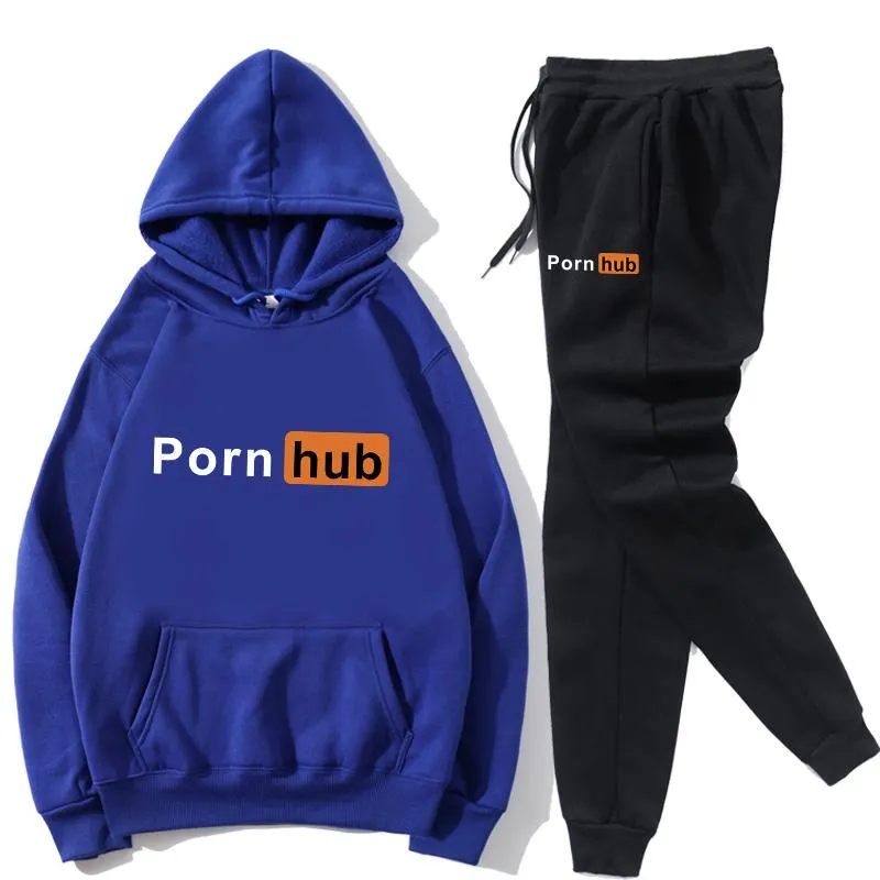 Tute da uomo Felpa con cappuccio invernale Sport Set Porn Hub Sudaderas Plus Size Felpe con cappuccio di alta qualit Abbigliamento uomo Felpa Hombre