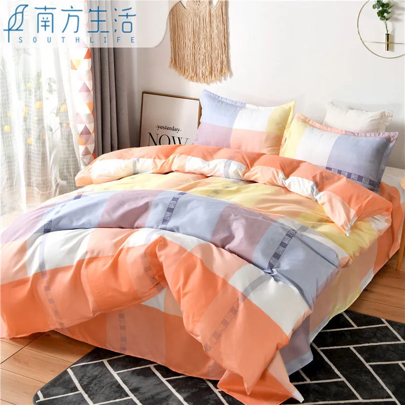 Styl Życie Duvet Cover Moda Strona główna Pościel Tekstylia Duvet Pokrywa Wygodne 200x230 cm Duży rozmiar (tylko 1 pc Duvet Cover) F0360 210420