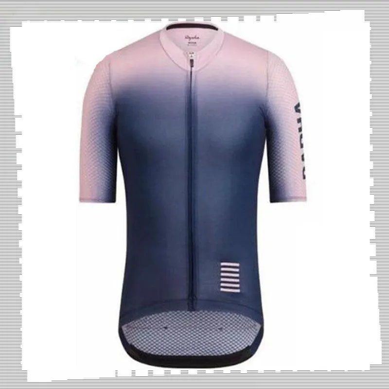 Maglia da ciclismo Pro Team rapha Uomo Estate quick dry Uniforme sportiva Camicie da mountain bike Top da bicicletta da strada Abbigliamento da corsa Abbigliamento sportivo da esterno Y21041313