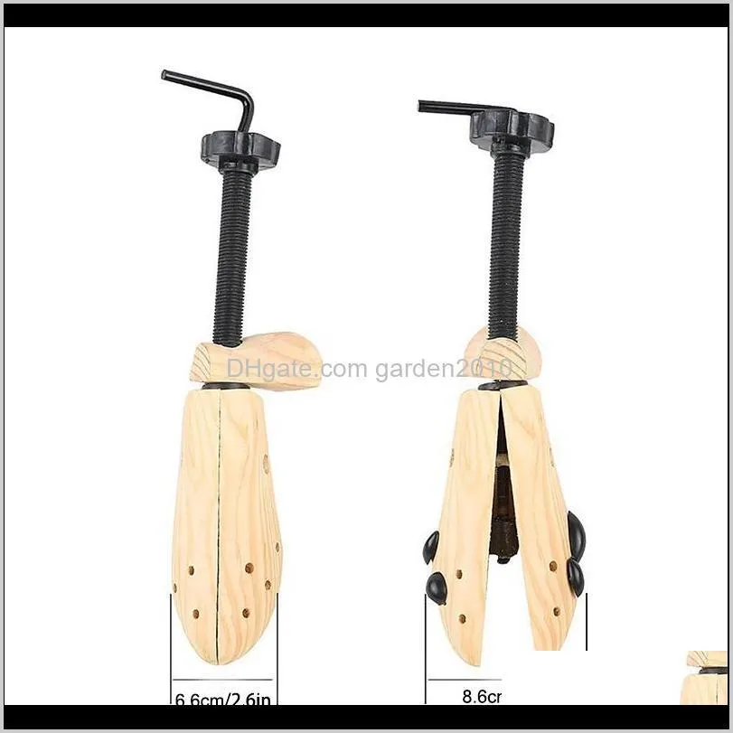 rantion shoe stretcher men women wooden shoes 1 piece tree shaper rack wood adjustable flats pumps boots expander trees s/m/l 201109