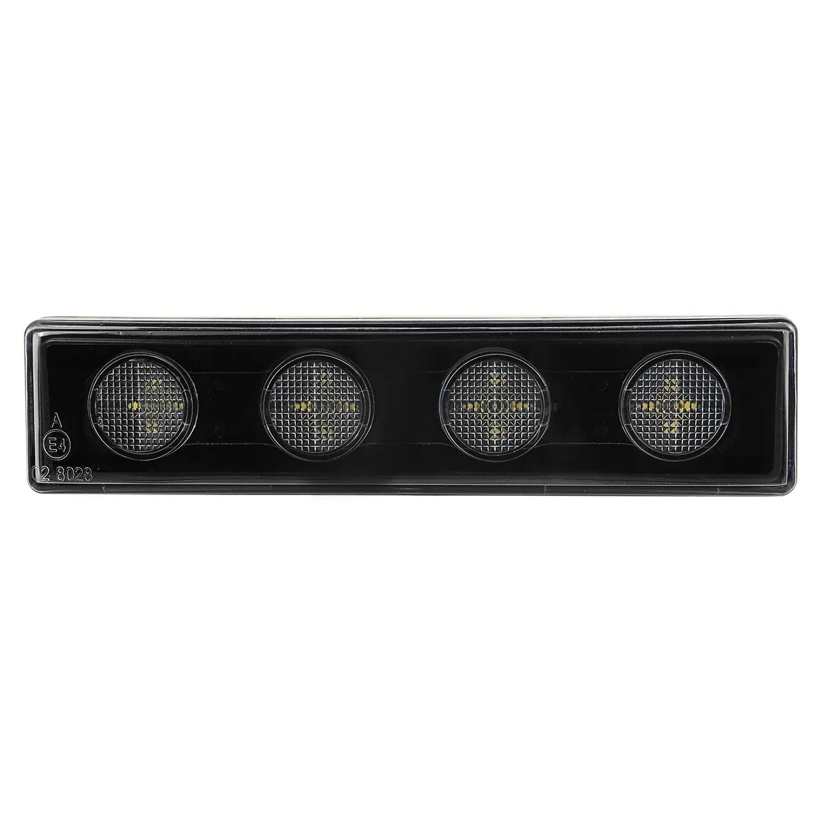 Lumières de pare-soleil 24V LED pour accessoires de camion Scania 4 / R Volvo Daf Man - jaune