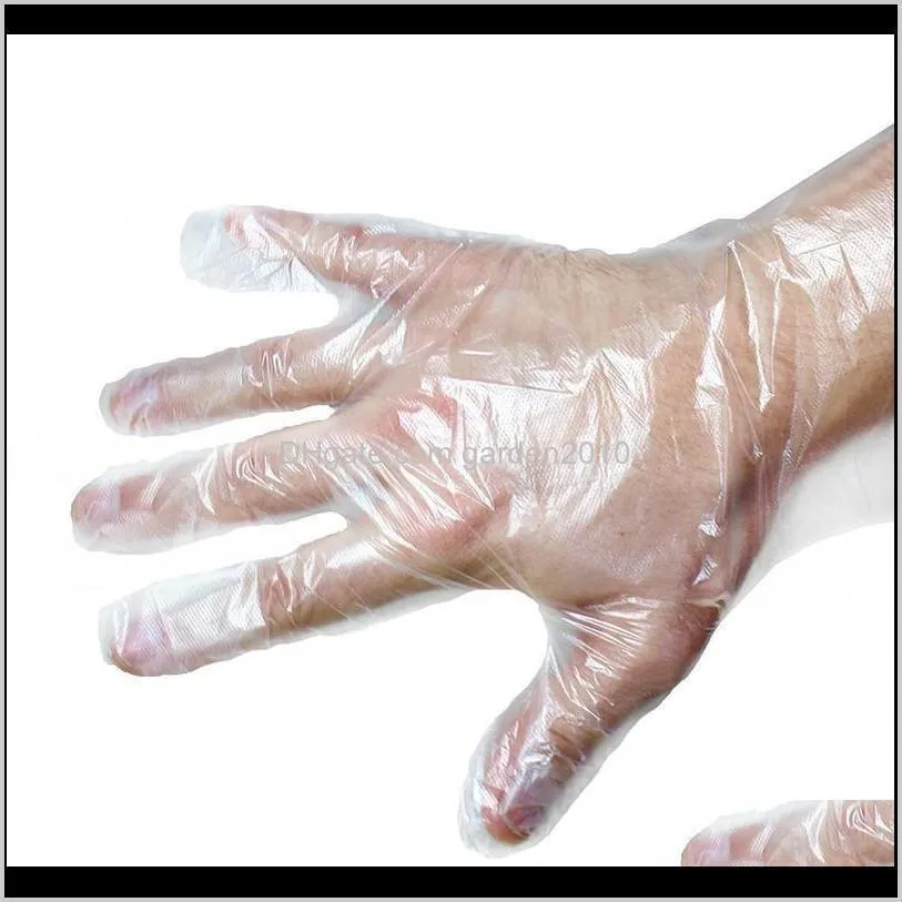 100pcs disposable gloves restaurant barbecue environmental gloves fruit and vegetable1