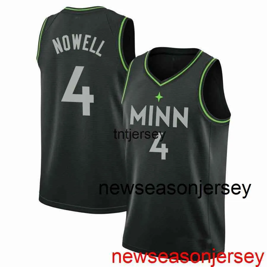 Tani niestandardowy Jaylen Nowell #4 2021 Swingman Jersey zszywane męskie koszulki do koszykówki XS-6xl