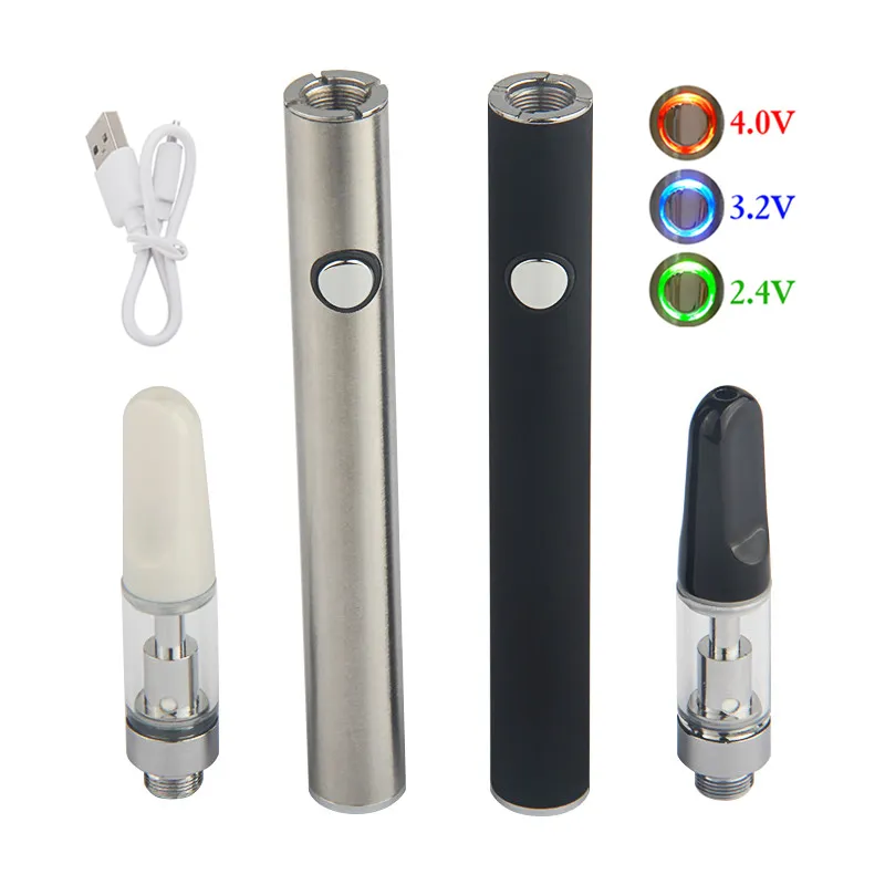 BUD Touch Ecigarette Vaporizzatore CE3 E Cig Kit 510 Thread Vape Oil Serbatoio aperto Mini Starter Kit Vapes