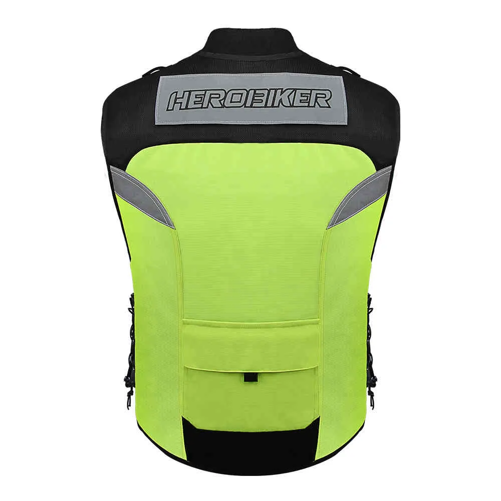 Wholesale HEROBIKER Reflective Motorcycle Jacket Vest For Safe