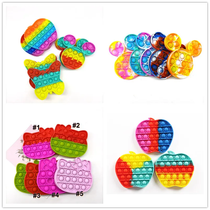 Tik tok leksaker poo-its barn roman push fidget skrivbord leksak bubbla poppers sensory leksak roliga fidgets anti-stress squishy stress boll reliever gåvor h12101 bästa kvalitet