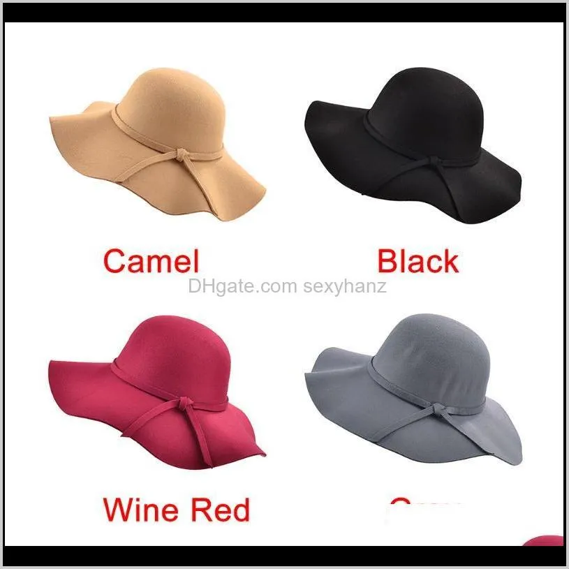 Women Sun Protection Wide Brim Hat Elegant Ribbon Band Travel Beach Accessories Bowknot Floppy Foldable Casual Autumn Vacation1