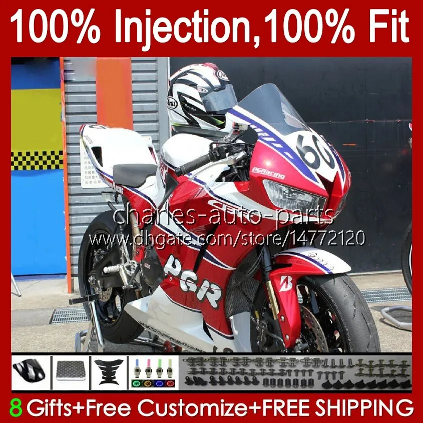 Injektionsfeedningar för Honda Red White New CBR600 CBR 600 CC RR F5 13 14 15 16 17 18 19 20 57NO.58 CBR600RR 2013 2014 2015 2016 2017 2018 2019 2020 CBR 600RR 600CC 13-20 Kropp