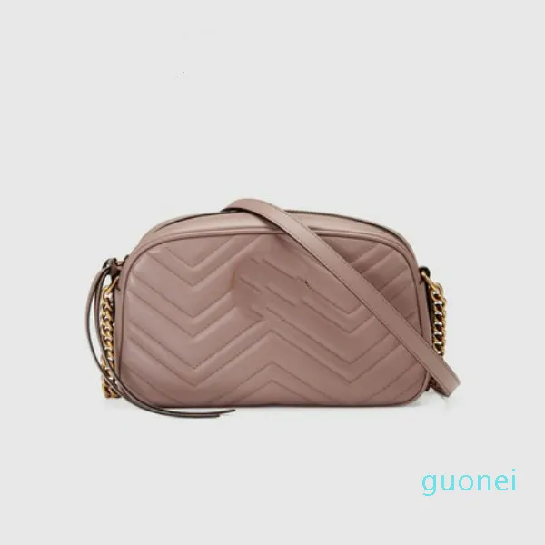 Högkvalitativ äkta läder handväska väska kvinnor mode datum kod serienummer marmont grossist gg458