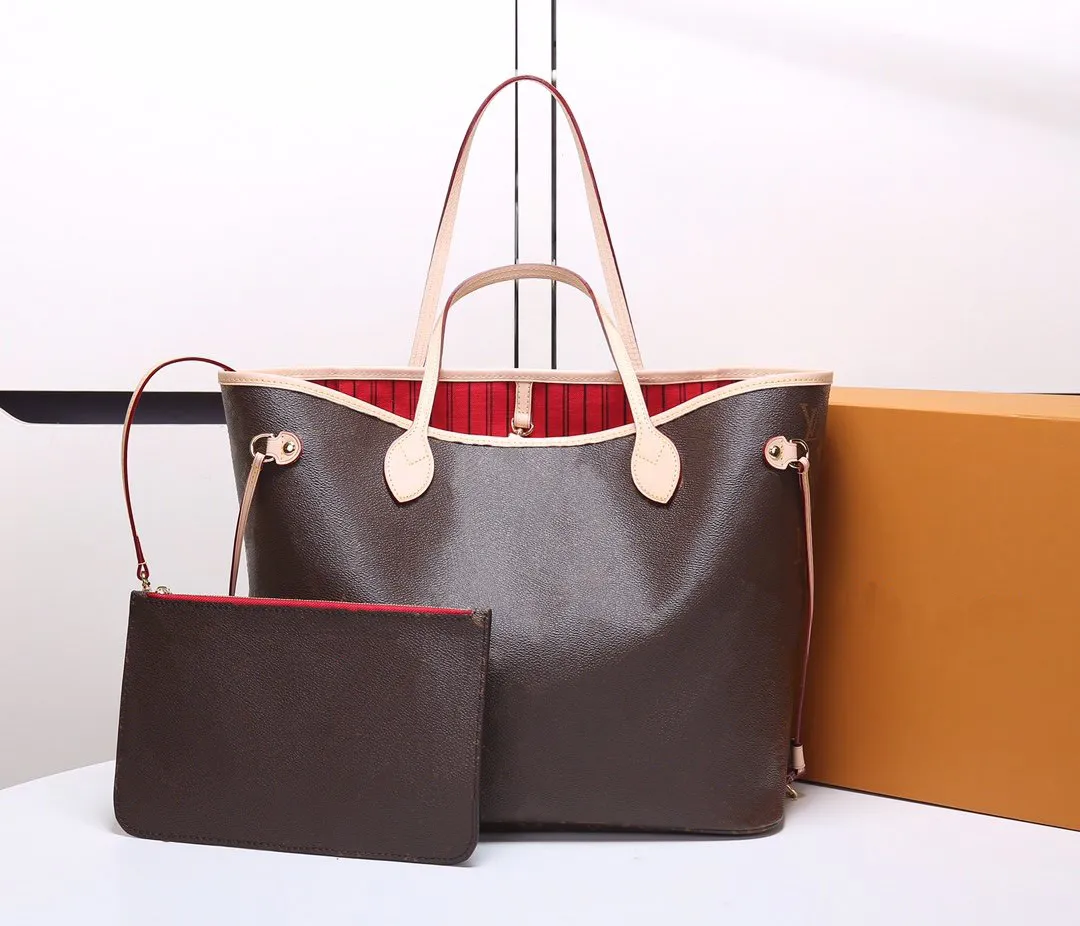 2pcs FASHION WOMAN WOMEN luxurys designers bags leather Handbags messenger crossbody shoulder bag Totes wallet lady clutch
