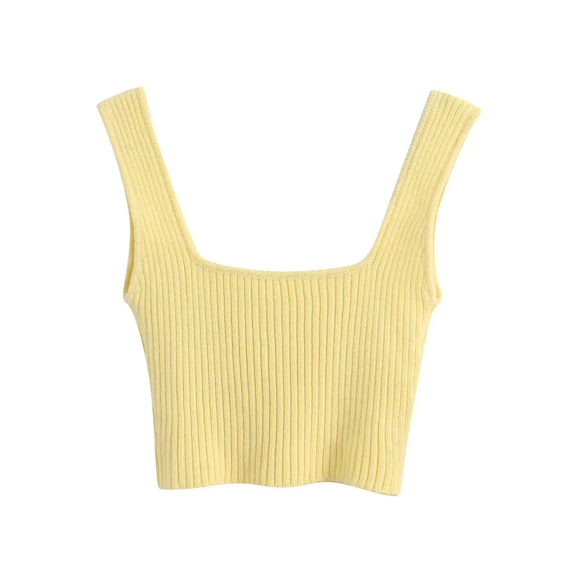 3er Pack Tank Tops Damen – Ärmellose Unterhemden Aus Weicher Eisseide, U-Ausschnitt