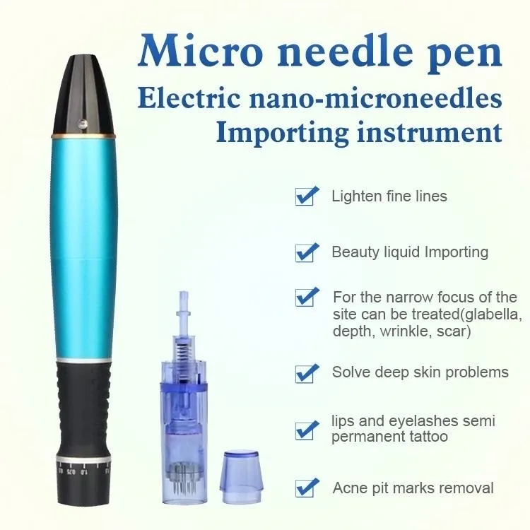 Factory Price Derma Microneedling Pen Wireless Electric Skin Care Tools