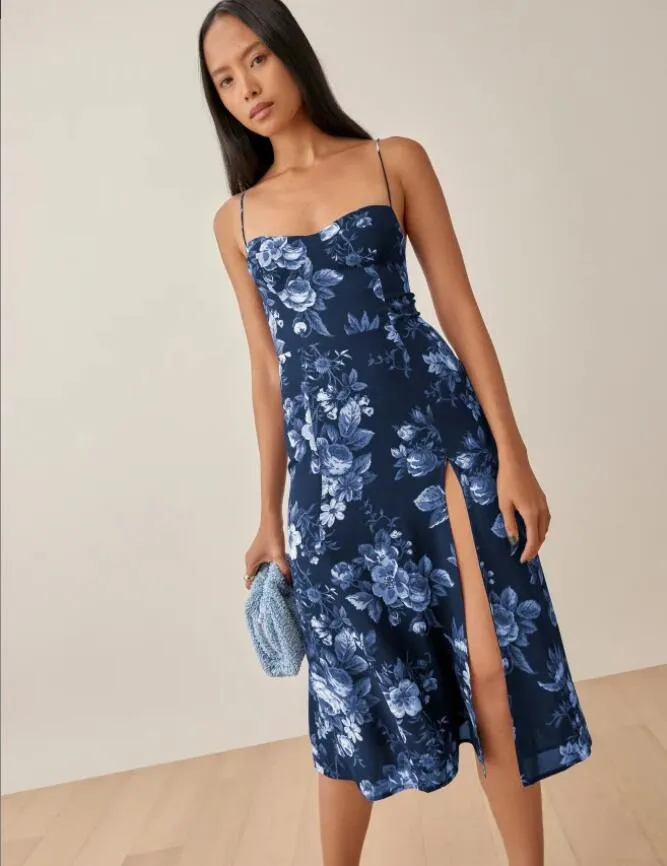 Reformation cybill best sale dress