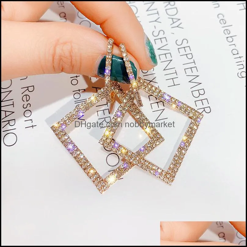 925 Silver charms Needle Europe and America Cross Border Exaggerated Geometry Asymmetric Personality Star Moon Internet Celebrity