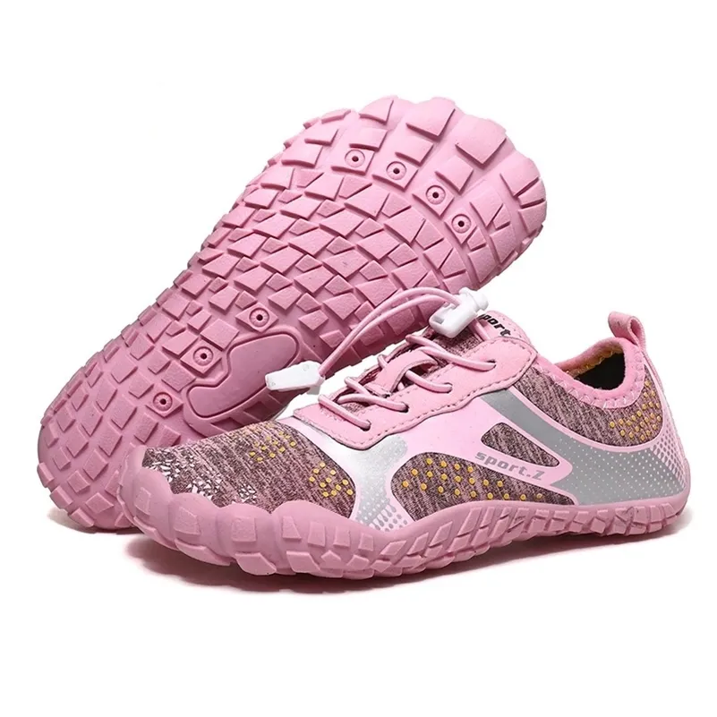 Enfants Sneakers Kidfoot chaussures pieds nus Chaussures d'eau pour filles pour garçons Sports de sport antidérapants respirants Bigze 29-38 210329