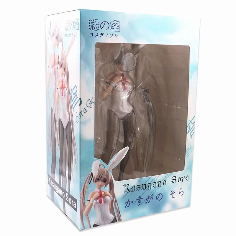 Figurine : KASUGANO SORA, debout en robe blanche - 22 cm