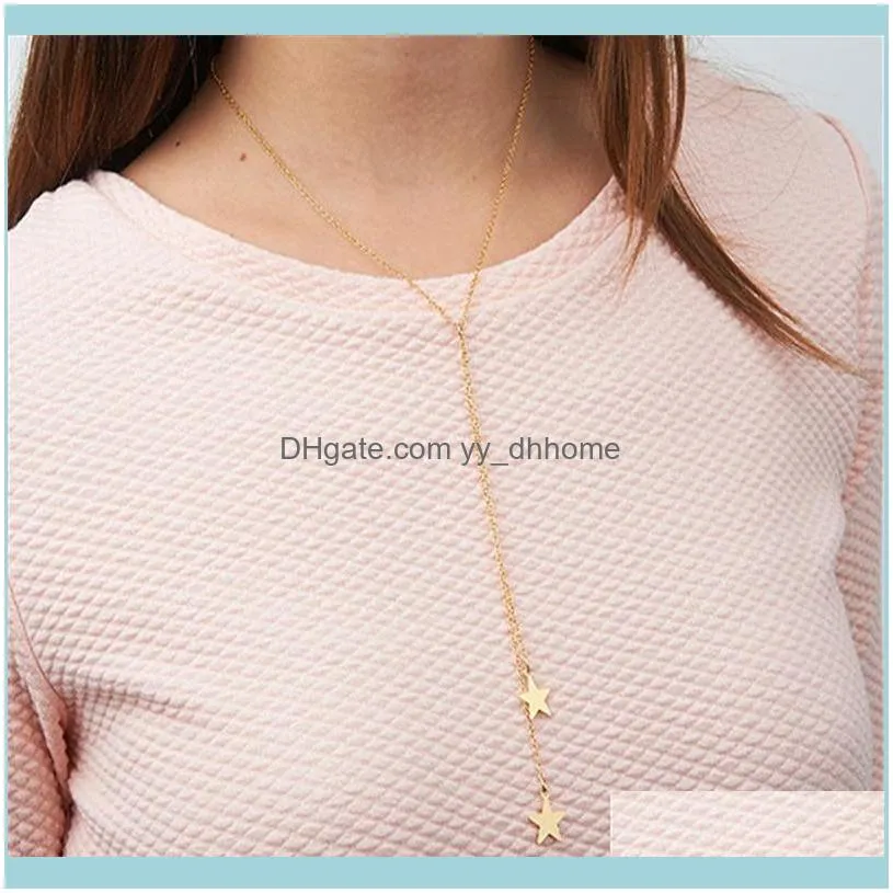 Multilayered Star Tassels Choker Necklace Pendant Necklaces For Women And Girls Chains