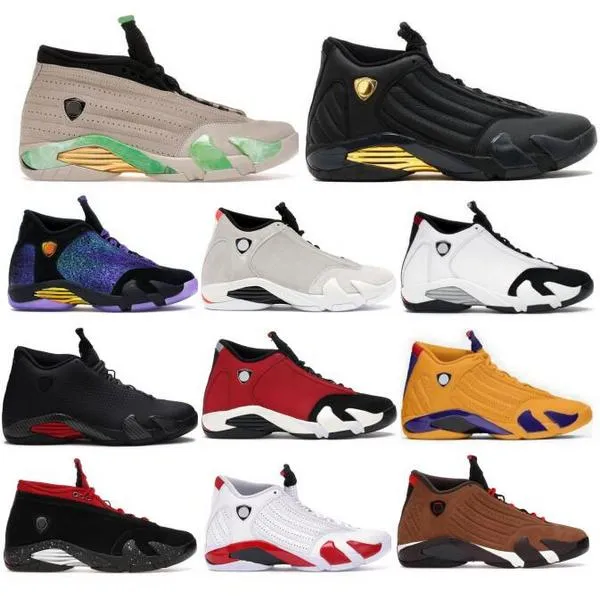 Mens 14 14s Basketball Shoes DMP Desert Sand Aleali May Fortune