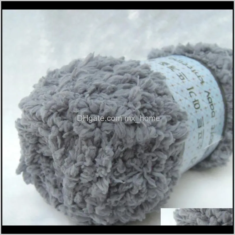 50g/ball chunky faux fur cashmere yarn hand knitting super soft milk crochet thick thread acrylic plush for blanket sweater party