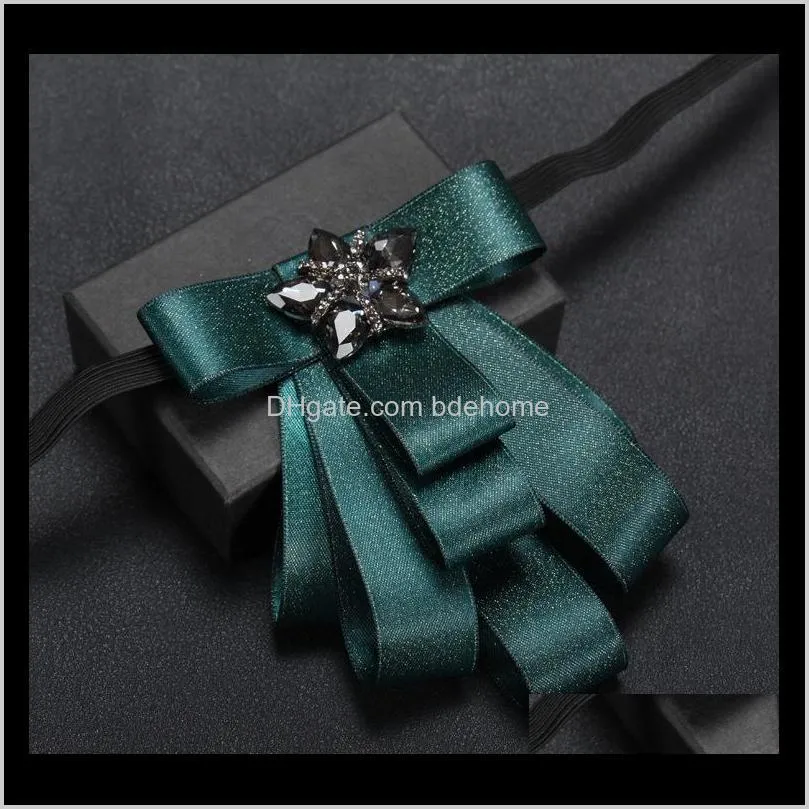linbaiway women bow tie for mens tuxedo bowtie collar cravat business wedding detachable collar tie shirt accessory custom logo1