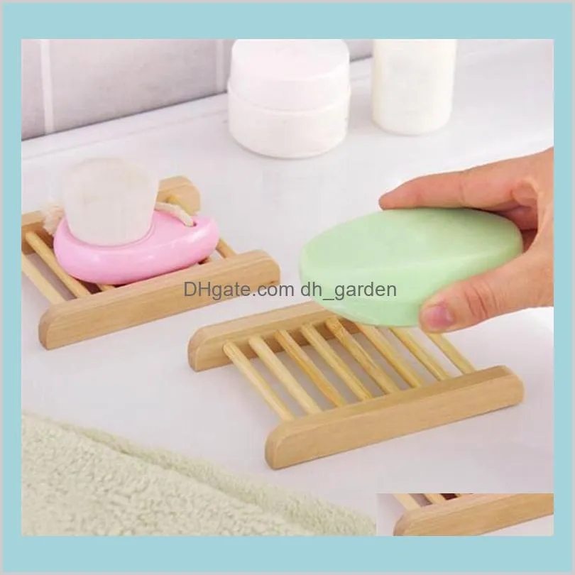 Natural Wood Soap Dish Bathroom Accessories