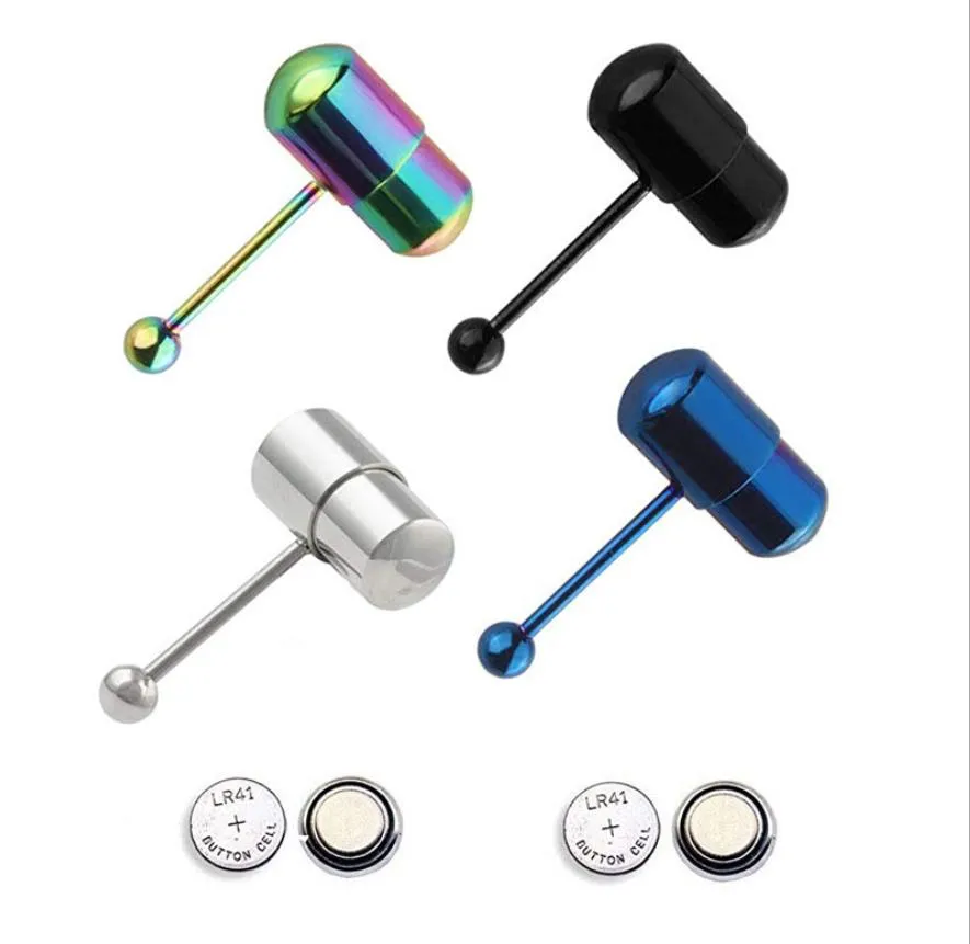 New Stainless Steel Vibrating Mas Tongue Ring Stud Bo jllcFJ yummy_shop