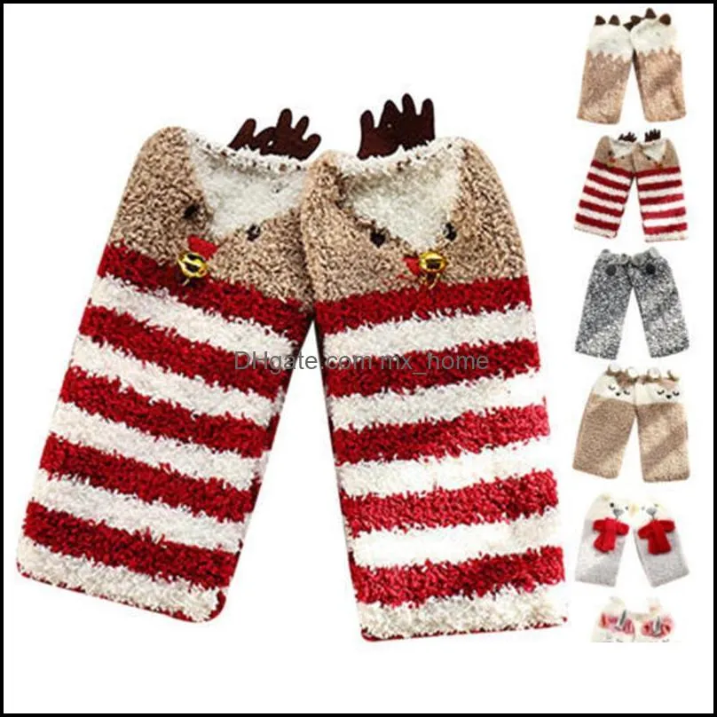 Footies JumpsuitsRompers Bebê Crianças Roupas Bebê, Maternidade 1-5 Anos Inverno Meias Quentes Crianças Meninas Crianças 2021 Bow Bonito Algodão K