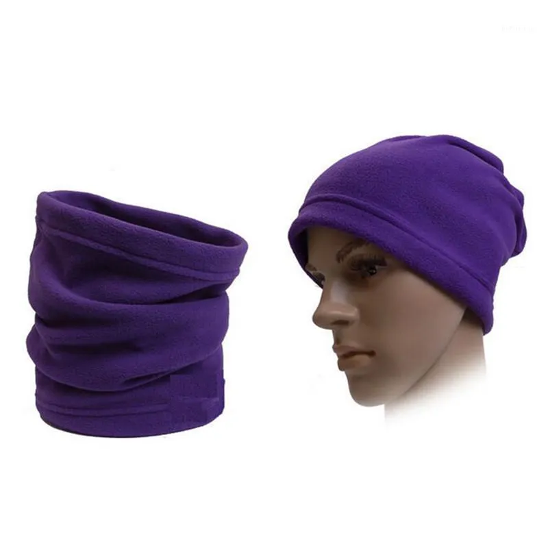 Unisex Outdoor Neck Warmer Snood Winter Sports Skiing Skating Thermal Hat Scarf Camping Hiking Polar Fleece Collar Cycling Caps & Masks