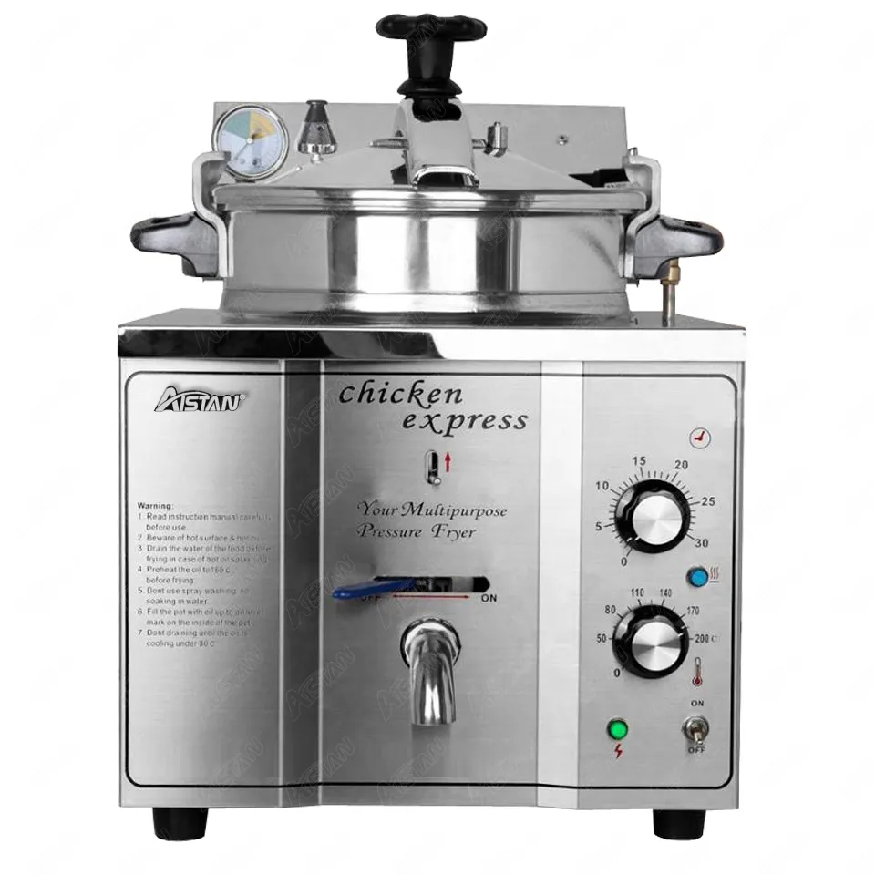 DHgate Electric Pressure Fryer Commercial Deep Fryer for Perfect Crispy Food Household Appliances