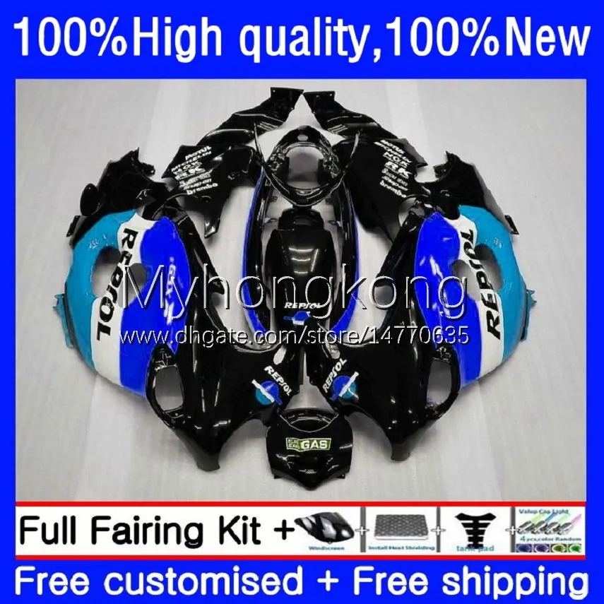 OEM-Karosserie für Suzuki KATANA GSXF750 GSXF 600 750 CC 1998 1999 2000 2001 2002 17No.82 GSX600F GSX750F 98-02 GSXF-600 600CC 750CC GSXF600 Repsolblau 98 99 00 01 02 Verkleidung