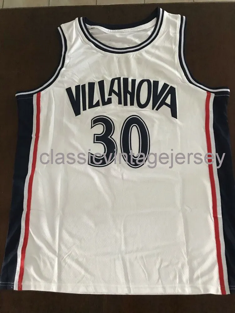 Stitched Custom Vintage Kerry Kittles Villanova Wildcats NCAA Basketball Jersey NCAA Men baskettröjor