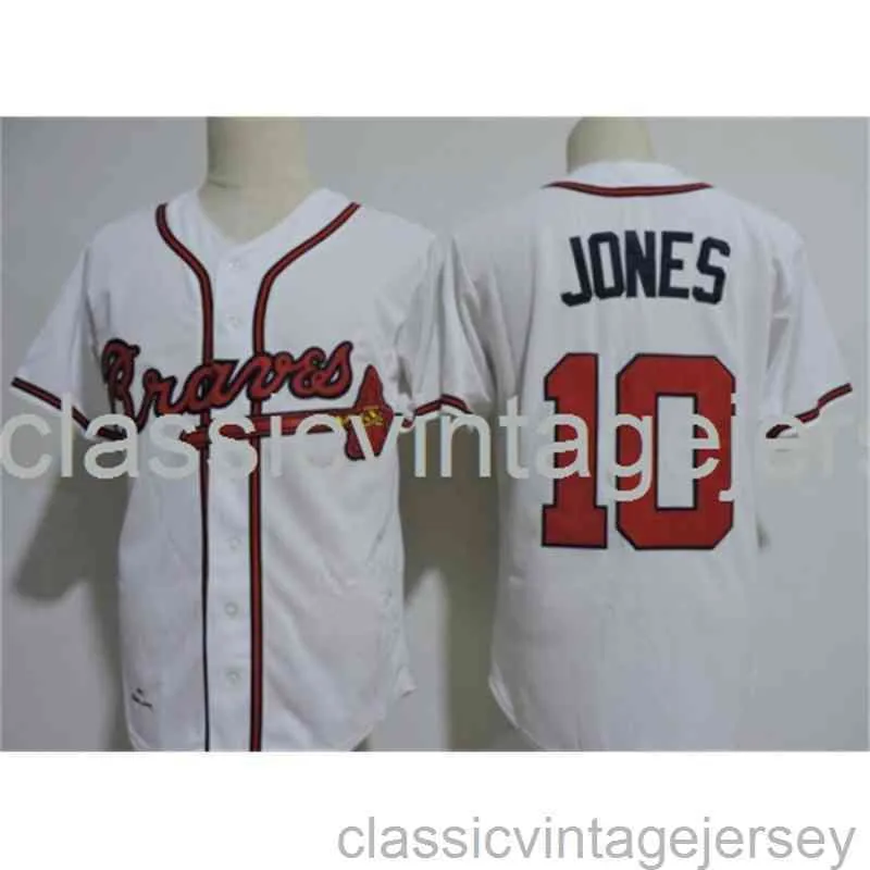 刺繍チッパージョーンズ、アメリカン野球有名なジャージーステッチ男性女性青少年野球ジャージサイズXS-6XL