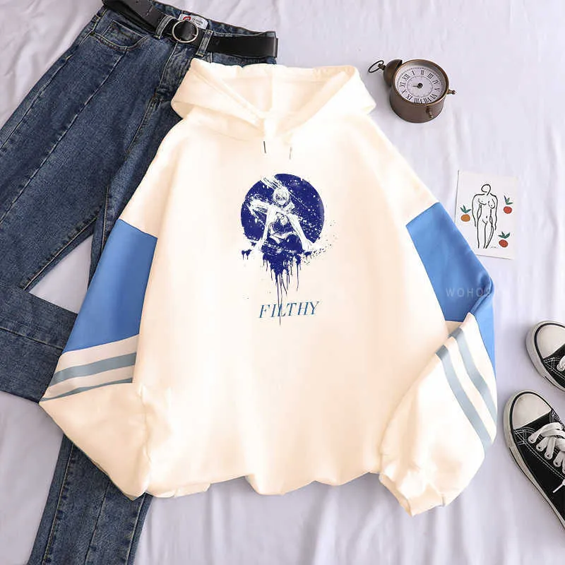 Drôle Anime Séraphin De La Fin Mikaela Hyakuya Hoodies Hommes Mode Manga Kawaii Garçons Harajuku Casual Surdimensionné Femmes Sweat G1019