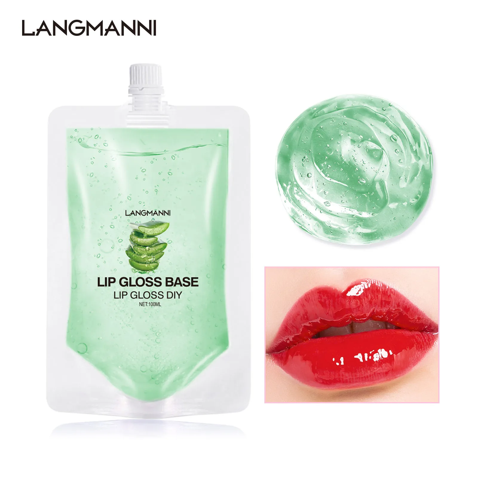 20g Lips Glitter Powder for Lip Gloss DIY Lipgloss Base Gel Tools Lip Gloss  Making Shimmer Face Glitter Makeup Use