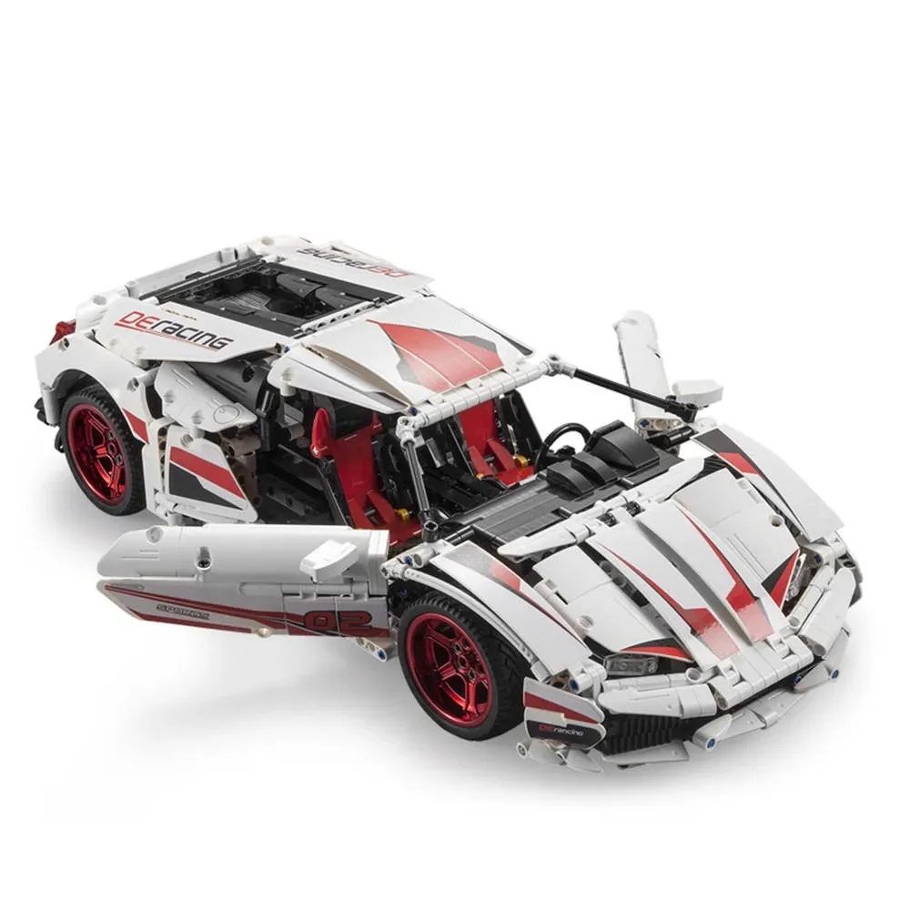 CADA C61018W 1696PCS 1/9.5 DIY Строительные блоки для Sports Sports LP610 УПРАВЛЕНИЕ RC CAR без электронных частей