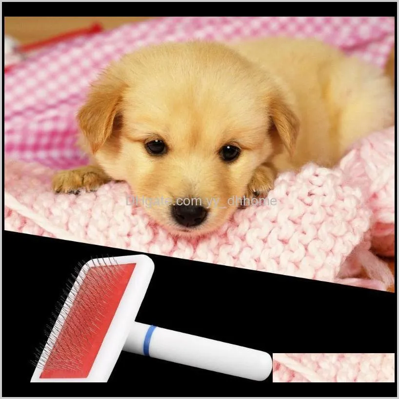 arrival pet dog cat removal grooming comb brush for long and short hair gilling slicker tool wholesale sale