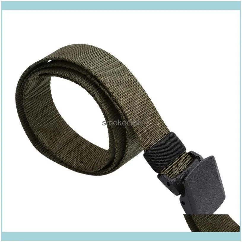 Supporto per la vita Sicurezza atletica come sport all'aria aperta Cintura sportiva in nylon tattico con fibbia in plastica Ventilatore militare esterno Cintura regolabile con gancio